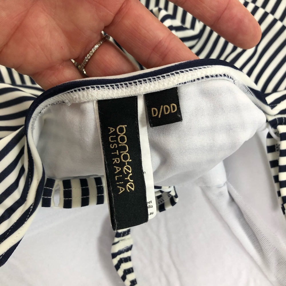 Bond Eye Australia pinstripe one piece swimsuit 12 - Picture 6 of 7